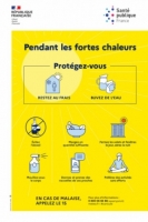 Visuel campagne fortes chaleur, canicules